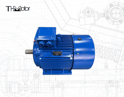 30KW Cooling Method Squirrel Cage Motors With Top Terminal Box Location 200L