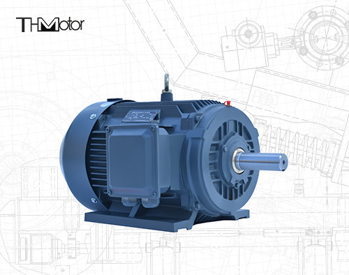 IP54/IP55 Voltage DC Motor 4/6 Poles 0.4-75kw Power Hollow Shaft Speed 1000 - 3000rpm