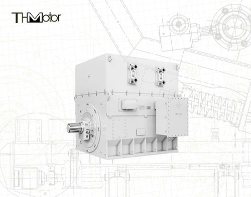 موتور ولتاژ بالای آسنکرون سه فاز YKK500 6 کیلوولت 745 دور در دقیقه