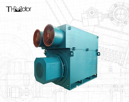 YRKS500-6  400kw to 6000kw Industrial Electric Slip Ring Wound Rotor Induction Motors 11000v